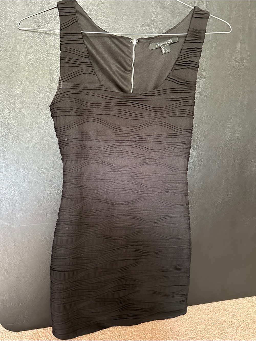 Bodycon little black dress